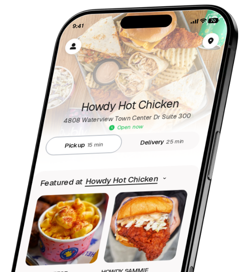 Howdy Hot Chicken app preview